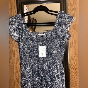 Dark blue gorgeous dress